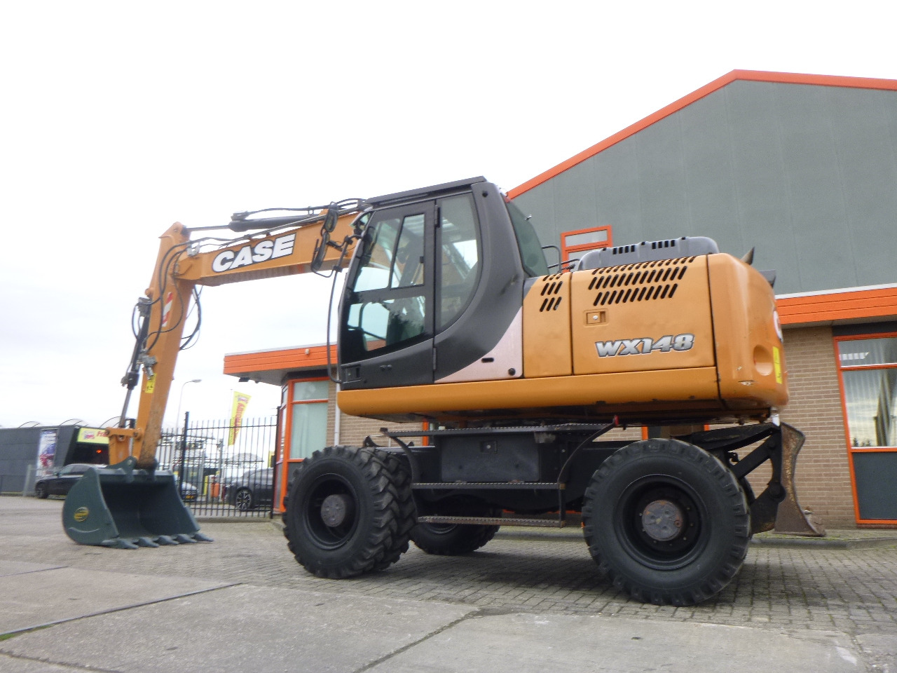 CASE WX148 - Escavadeira de rodas: foto 2 CASE WX148 - Escavadeira de rodas: foto 2