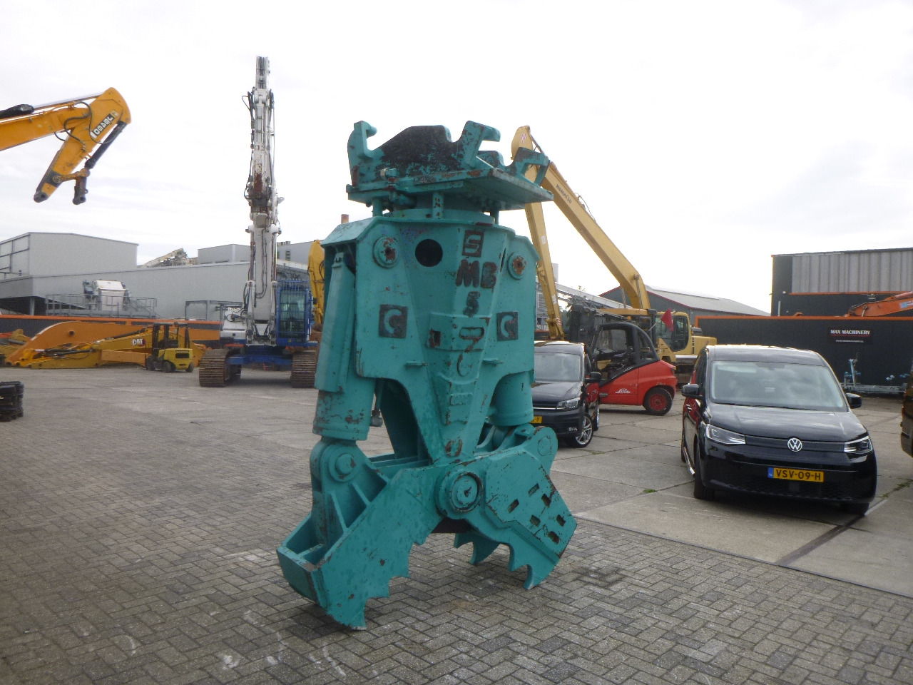 MONTABERT MB500 - Tesoura de demolição de Escavadora de rastos: foto 5 MONTABERT MB500 - Tesoura de demolição de Escavadora de rastos: foto 5