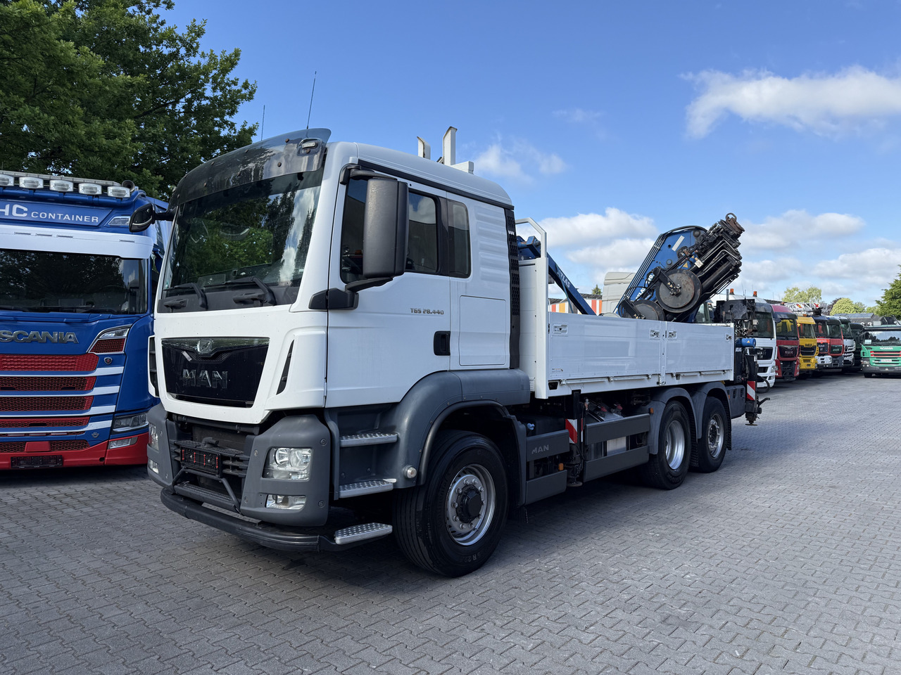 MAN TGS 28.440 6X4H-4 Atlas 290 bis 24 Meter - Camião de caixa aberta/ Plataforma, Caminhão grua: foto 1 MAN TGS 28.440 6X4H-4 Atlas 290 bis 24 Meter - Camião de caixa aberta/ Plataforma, Caminhão grua: foto 1
