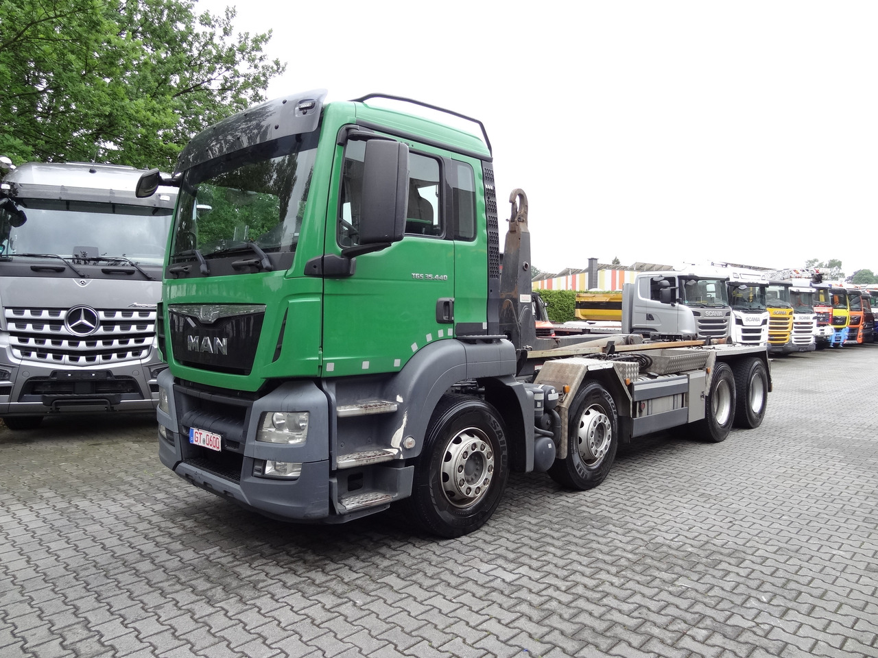 Caminhão polibenne MAN TGS 35.440 8X4 BB VDL Haken: foto 7 Caminhão polibenne MAN TGS 35.440 8X4 BB VDL Haken: foto 7