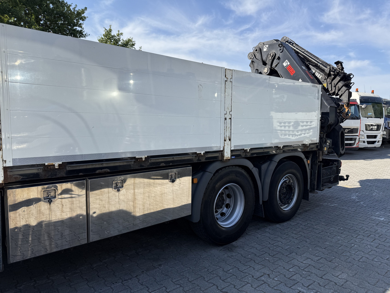 MAN TGX 26.480 6X2 Hiab 422 + Jib + Winde - Caminhão grua, Camião de caixa aberta/ Plataforma: foto 4 MAN TGX 26.480 6X2 Hiab 422 + Jib + Winde - Caminhão grua, Camião de caixa aberta/ Plataforma: foto 4