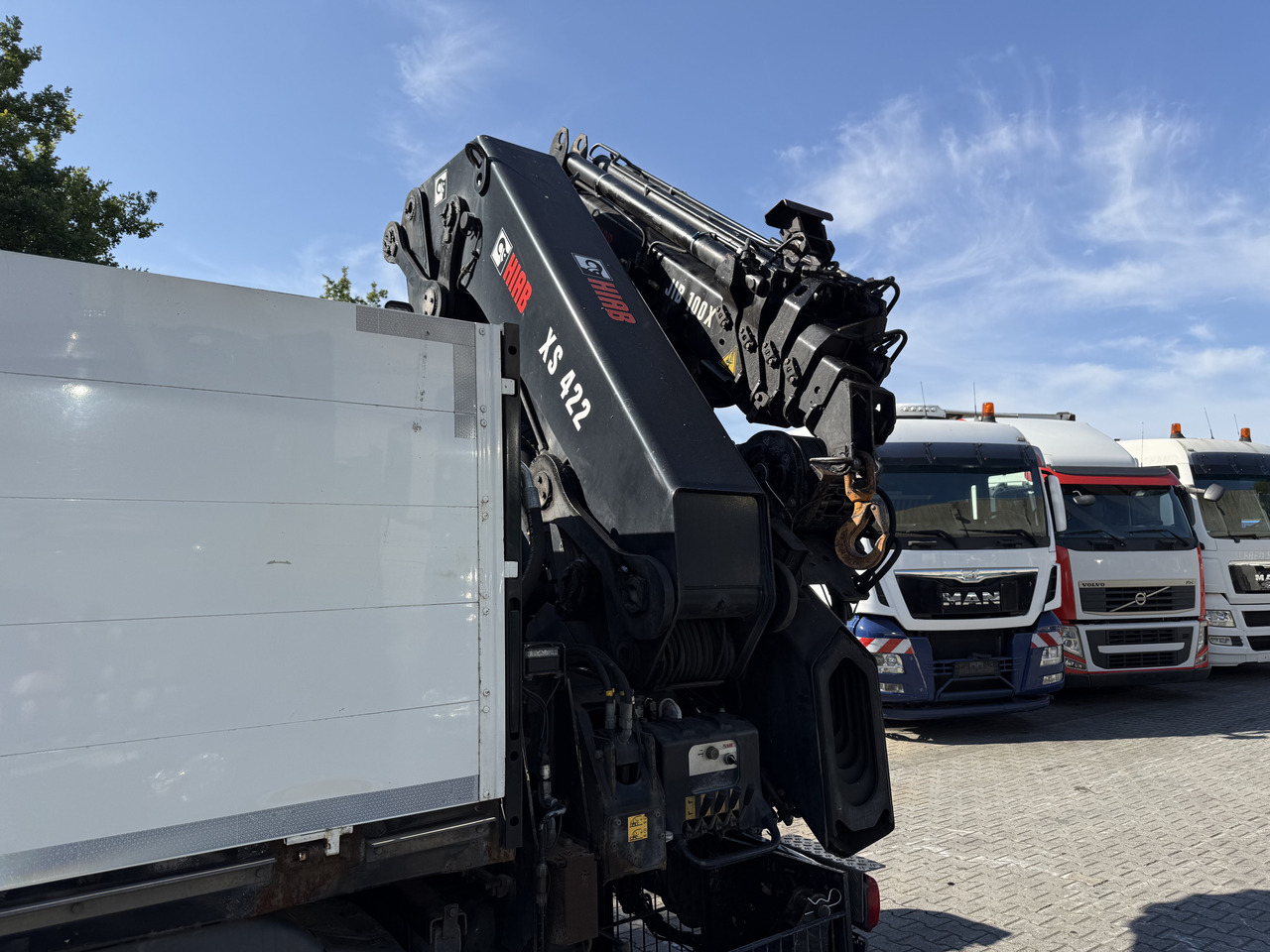 MAN TGX 26.480 6X2 Hiab 422 + Jib + Winde - Camião de caixa aberta/ Plataforma, Caminhão grua: foto 3 MAN TGX 26.480 6X2 Hiab 422 + Jib + Winde - Camião de caixa aberta/ Plataforma, Caminhão grua: foto 3
