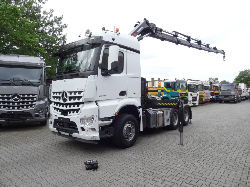 Caminhão grua, Tractor Mercedes-Benz Arocs 2648 LS 6X4 Kran Hiab X-HiPro 302: foto 8