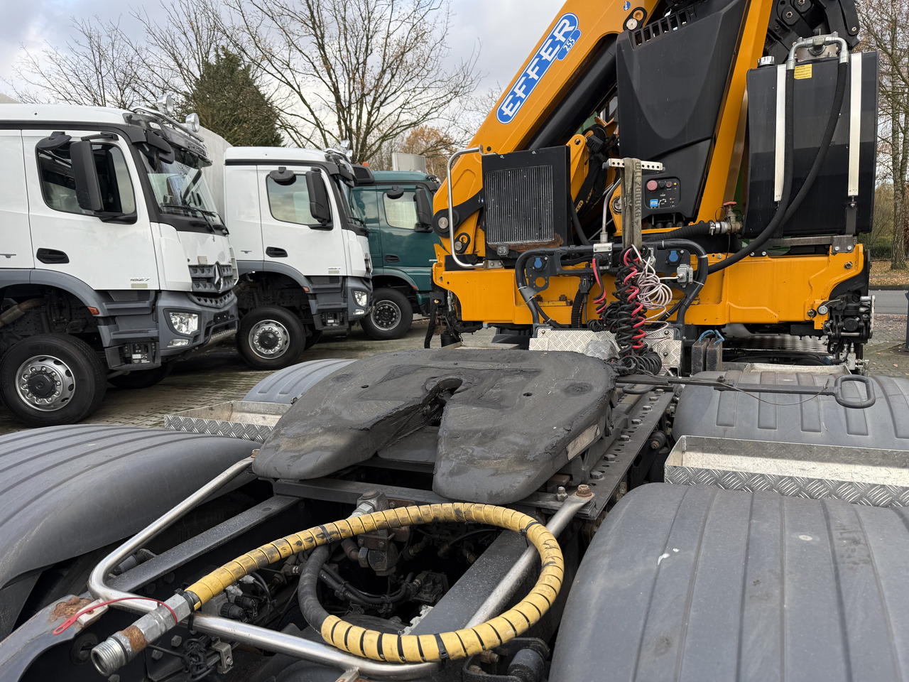 Scania G480 6X4 Kran Effer 255 6S bis 20.5 Meter - Caminhão grua, Tractor: foto 2 Scania G480 6X4 Kran Effer 255 6S bis 20.5 Meter - Caminhão grua, Tractor: foto 2