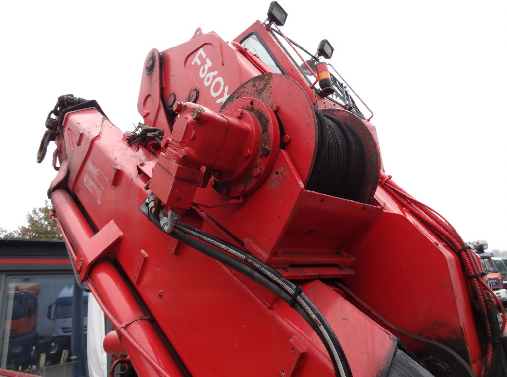 Camião de caixa aberta/ Plataforma, Caminhão grua Scania R144 460 6X4 Fassi 360 bis 25 Meter: foto 15