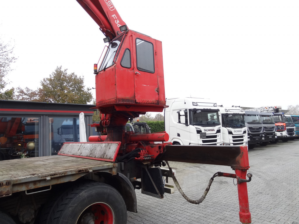 Scania R144 460 6X4 Fassi 360 bis 25 Meter - Caminhão grua, Camião de caixa aberta/ Plataforma: foto 2 Scania R144 460 6X4 Fassi 360 bis 25 Meter - Caminhão grua, Camião de caixa aberta/ Plataforma: foto 2