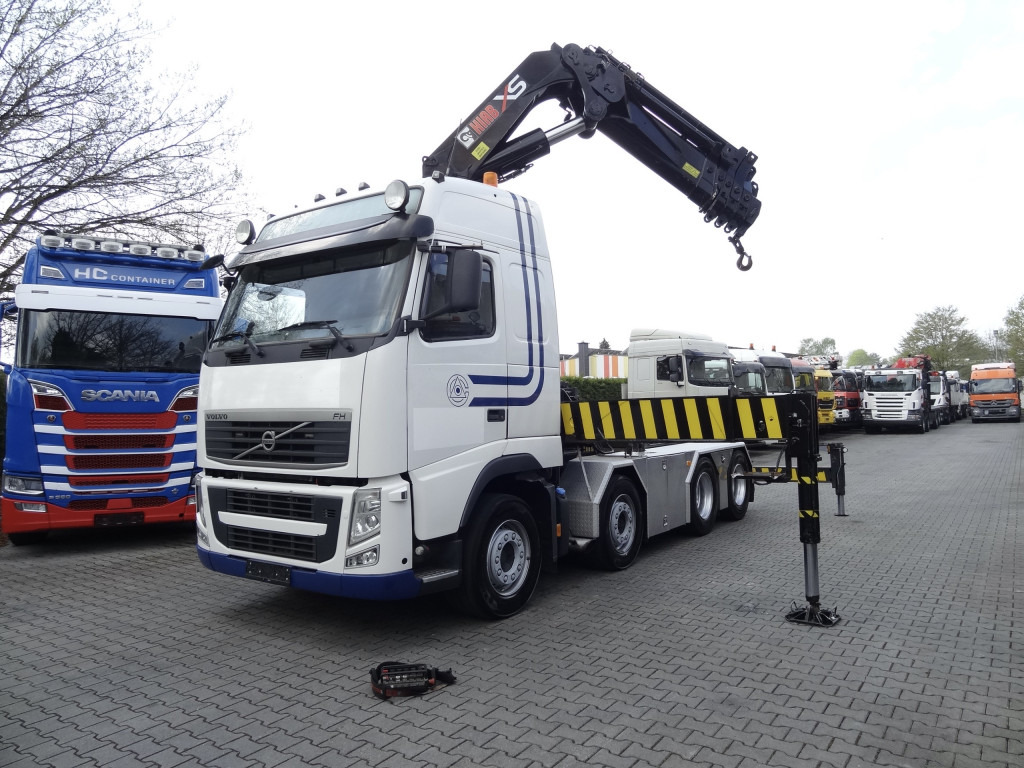 Volvo FH 500 8X4 Kran Hiab 800 EP-5 HiPro - Caminhão grua, Tractor: foto 1 Volvo FH 500 8X4 Kran Hiab 800 EP-5 HiPro - Caminhão grua, Tractor: foto 1