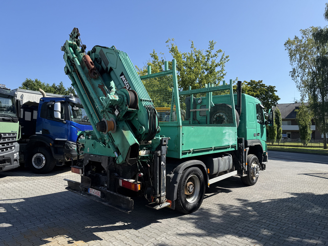 Caminhão grua Volvo FM12 420 4X4 Kran MKG 300 bis 24 Meter: foto 13