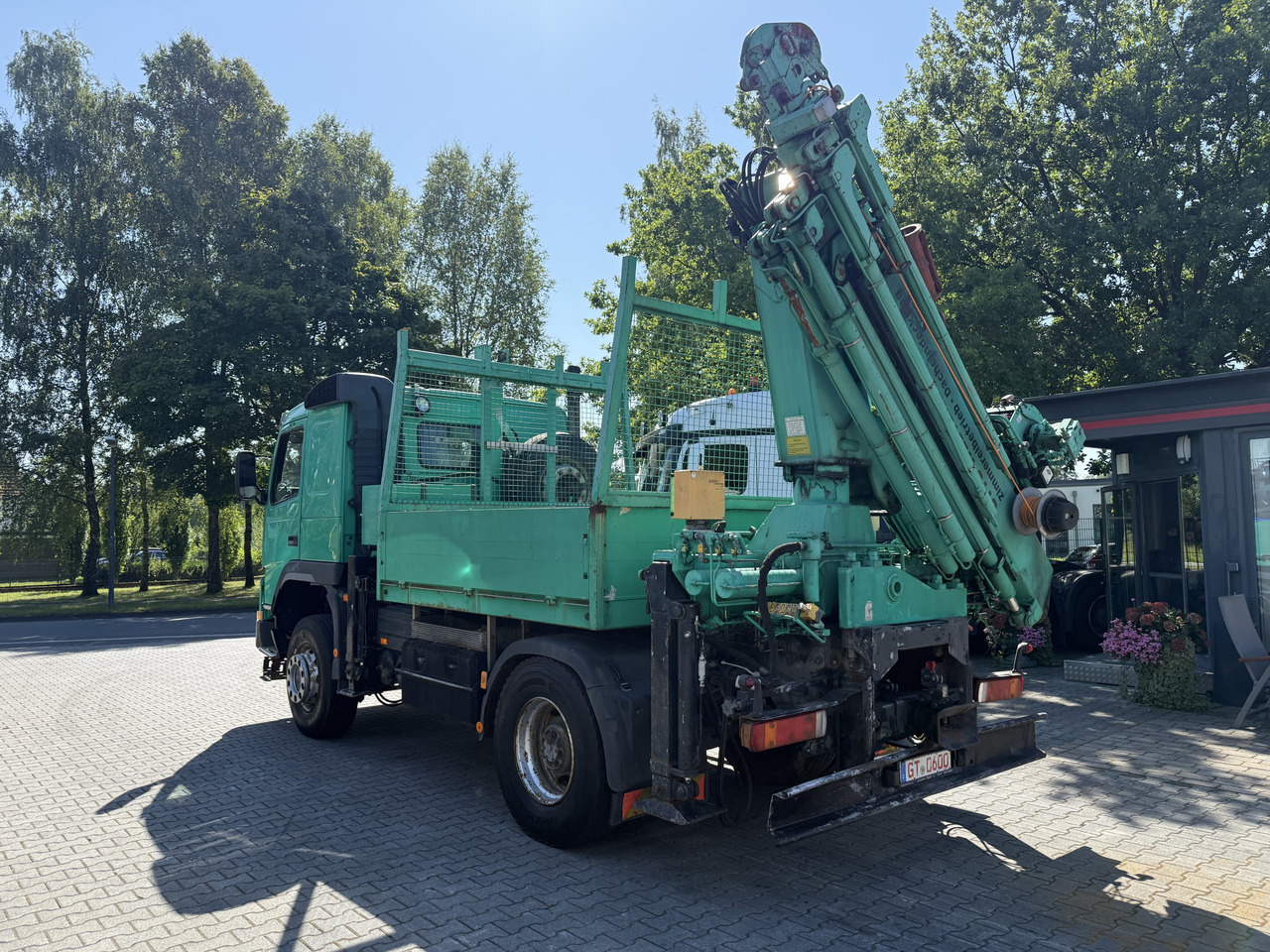Caminhão grua Volvo FM12 420 4X4 Kran MKG 300 bis 24 Meter: foto 15