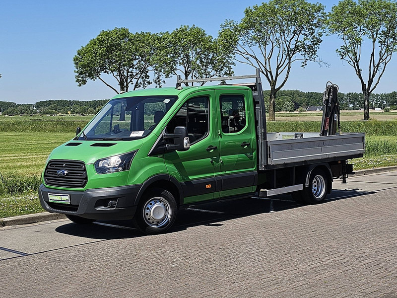 Ford Transit 2.0 DUB.CAB Hiab-Kraan! - Furgão caixa aberta: foto 2 Ford Transit 2.0 DUB.CAB Hiab-Kraan! - Furgão caixa aberta: foto 2