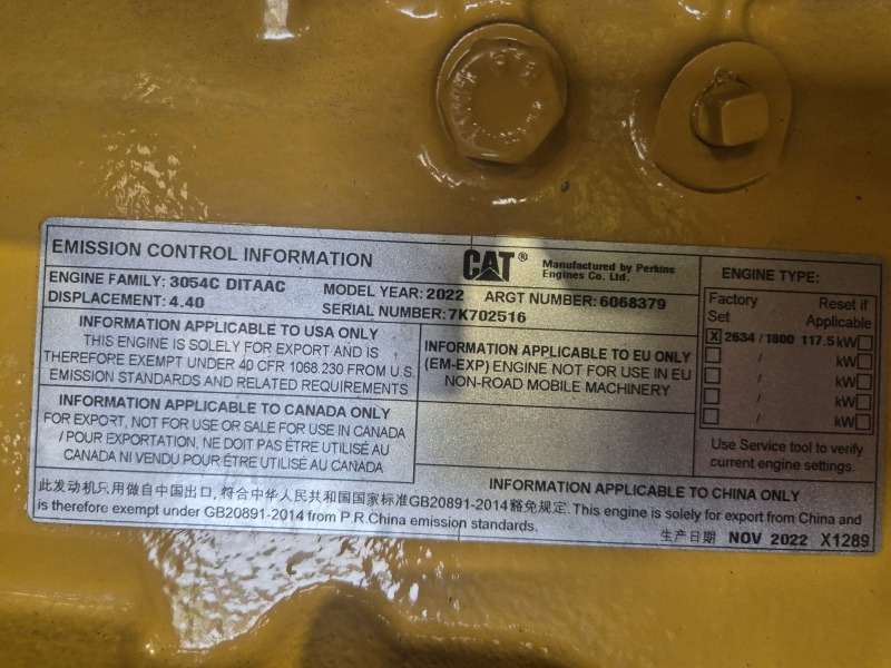 Caterpillar 3054C DITAAC Engine + Radiator - Motor de Equipamento industrial: foto 2 Caterpillar 3054C DITAAC Engine + Radiator - Motor de Equipamento industrial: foto 2