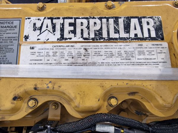 Motor de Máquina de construção Caterpillar 3126E Engine (Plant): foto 12