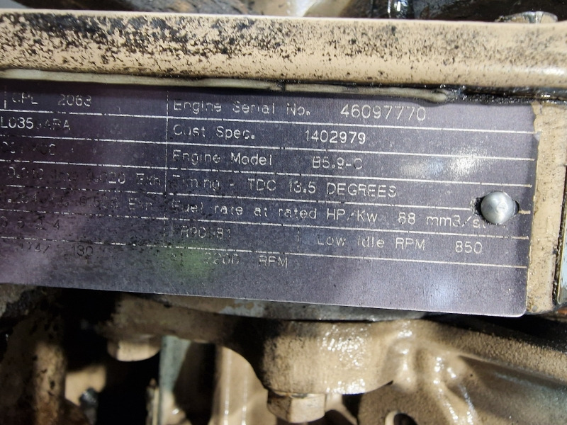 Cummins B5.9-C Engine (Plant) - Motor de Máquina de construção: foto 3 Cummins B5.9-C Engine (Plant) - Motor de Máquina de construção: foto 3