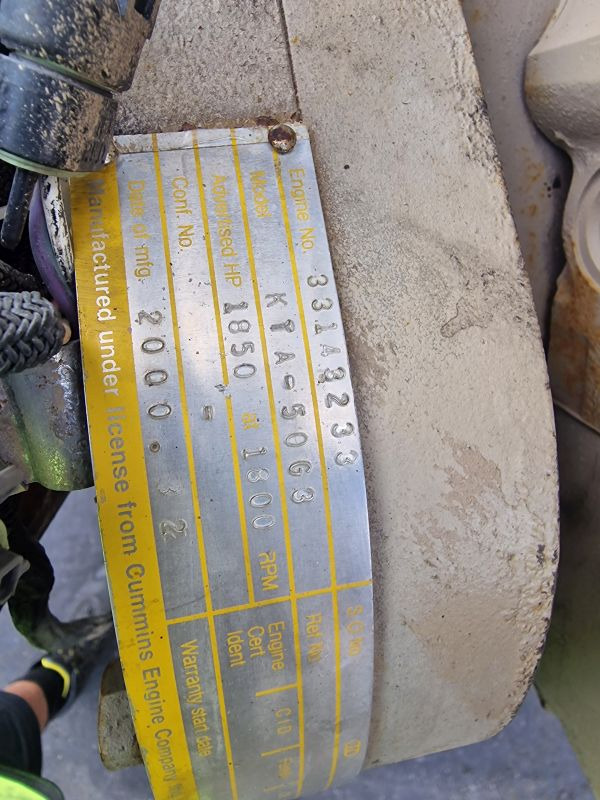 Cummins KTA-50G3 Engine (Plant) - Motor de Máquina de construção: foto 2 Cummins KTA-50G3 Engine (Plant) - Motor de Máquina de construção: foto 2