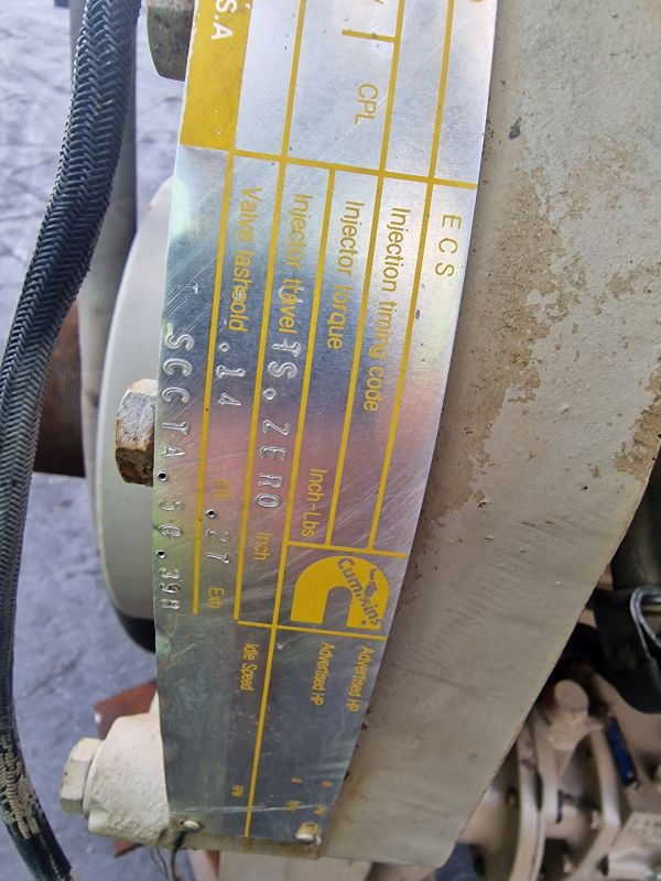 Cummins KTA-50G3 Engine (Plant) - Motor de Máquina de construção: foto 3 Cummins KTA-50G3 Engine (Plant) - Motor de Máquina de construção: foto 3