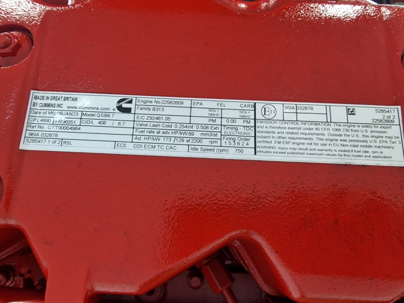 Cummins QSB6.7 CPL4990 New Engine (Plant) - Motor de Máquina de construção: foto 3 Cummins QSB6.7 CPL4990 New Engine (Plant) - Motor de Máquina de construção: foto 3