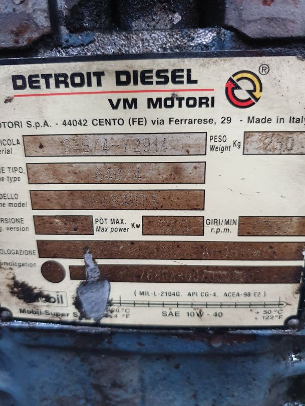Detroit Diesel 64B/4 - Motor de Máquina de construção: foto 1 Detroit Diesel 64B/4 - Motor de Máquina de construção: foto 1