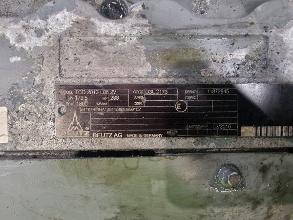 Deutz TCD 2013 L06 2V Engine (Industrial) - Motor de Equipamento industrial: foto 2 Deutz TCD 2013 L06 2V Engine (Industrial) - Motor de Equipamento industrial: foto 2