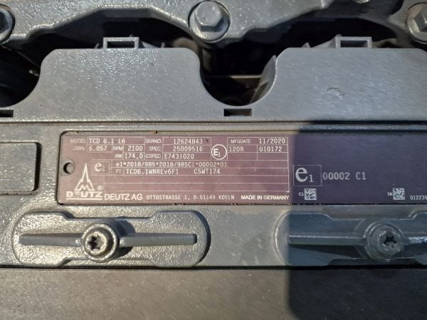Deutz TCD6.1 L6 Reconditioned Engine (Industrial) - Motor de Equipamento industrial: foto 2 Deutz TCD6.1 L6 Reconditioned Engine (Industrial) - Motor de Equipamento industrial: foto 2