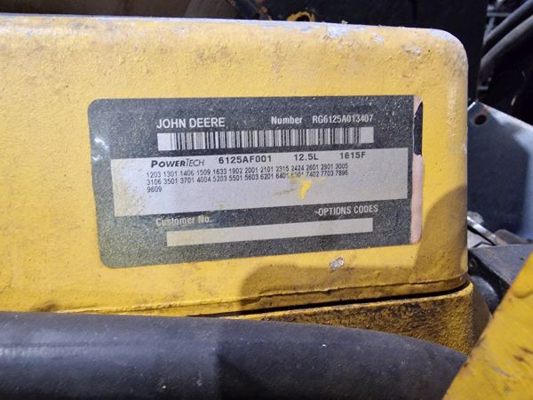 John Deere 6125AF001 Engine (Industrial) - Motor de Equipamento industrial: foto 2 John Deere 6125AF001 Engine (Industrial) - Motor de Equipamento industrial: foto 2