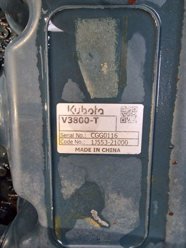 Kubota V3800-DI-T-ET18 Engine (Plant) - Motor de Máquina de construção: foto 2 Kubota V3800-DI-T-ET18 Engine (Plant) - Motor de Máquina de construção: foto 2