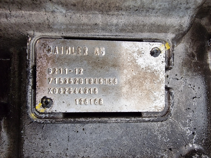 Caixa de câmbio Mercedes Benz G211-12 Gearbox: foto 11