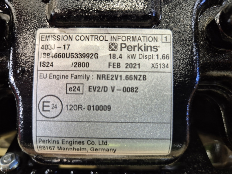 Perkins 403J-17 Engine (JCB Plant) - Motor de Máquina de construção: foto 2 Perkins 403J-17 Engine (JCB Plant) - Motor de Máquina de construção: foto 2