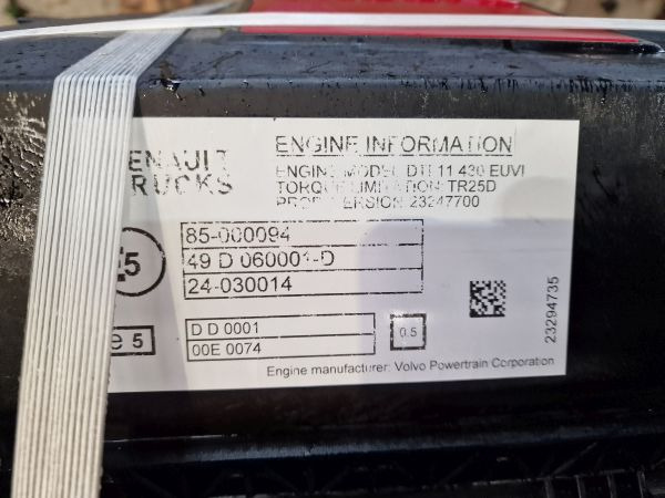 Renault DTI11 430 EUVI Engine (Truck) - Motor de Caminhão: foto 2 Renault DTI11 430 EUVI Engine (Truck) - Motor de Caminhão: foto 2