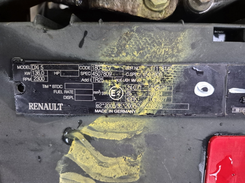 Renault DXI5 180-EEV Engine (Truck) - Motor de Caminhão: foto 2 Renault DXI5 180-EEV Engine (Truck) - Motor de Caminhão: foto 2