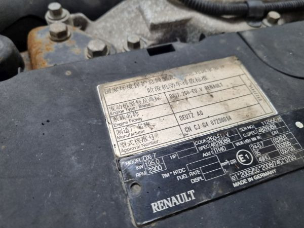 Renault DXI7 260-EUV Engine (Truck) - Motor de Caminhão: foto 2 Renault DXI7 260-EUV Engine (Truck) - Motor de Caminhão: foto 2