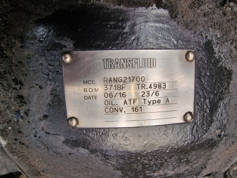 Transfluid RANG21700 Gearbox - Caixa de câmbio: foto 2 Transfluid RANG21700 Gearbox - Caixa de câmbio: foto 2