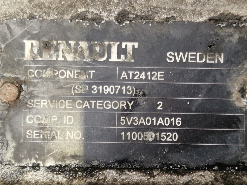 Volvo AT2412E Gearbox - Caixa de câmbio: foto 2 Volvo AT2412E Gearbox - Caixa de câmbio: foto 2