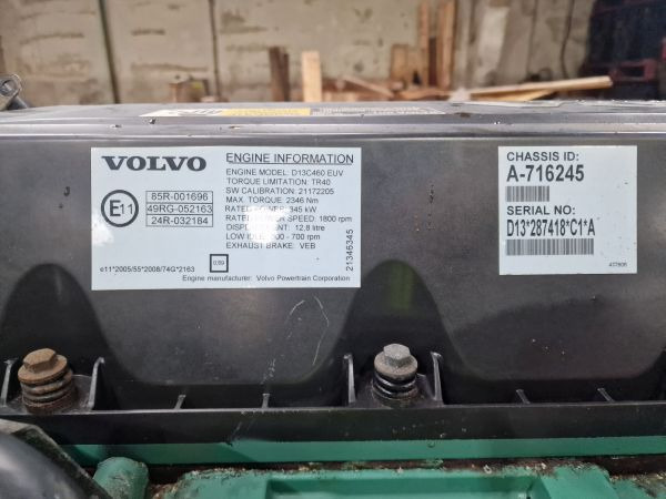 Volvo D13C460 EUV Engine (Truck) - Motor de Caminhão: foto 2 Volvo D13C460 EUV Engine (Truck) - Motor de Caminhão: foto 2