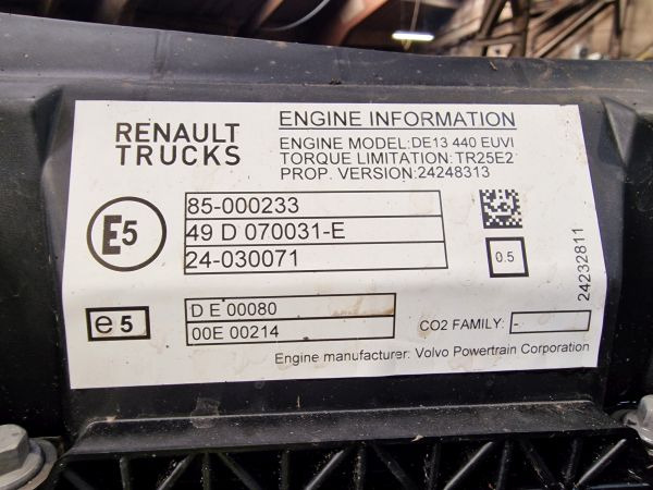 Volvo DE13 440 EUVI Engine (Truck) 2023 (Latest Model) - Motor de Caminhão: foto 3 Volvo DE13 440 EUVI Engine (Truck) 2023 (Latest Model) - Motor de Caminhão: foto 3