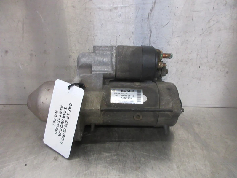 DAF 1707580 STARTMOTOR DAF LF PX 5 PX7 NIEUWE EN GEBRUIK MODEL 2020 - Alternador de Caminhão: foto 4 DAF 1707580 STARTMOTOR DAF LF PX 5 PX7 NIEUWE EN GEBRUIK MODEL 2020 - Alternador de Caminhão: foto 4