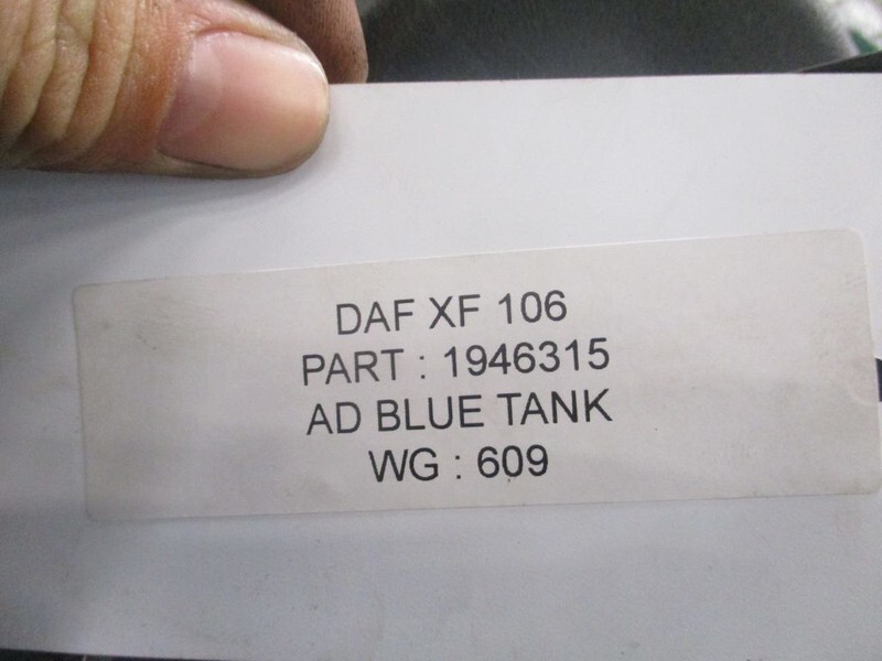 DAF 1946315 Ad Blue Tank XF 106 - Tanque de combustível de Caminhão: foto 2 DAF 1946315 Ad Blue Tank XF 106 - Tanque de combustível de Caminhão: foto 2