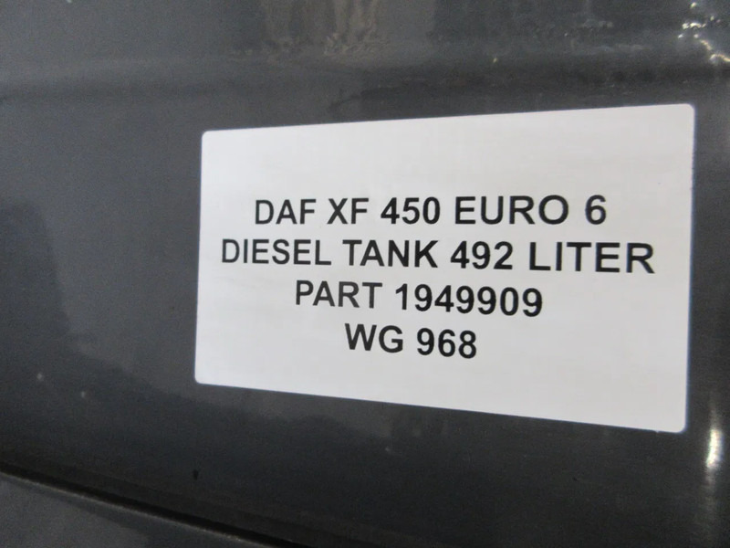 DAF 1949909 DIESELTANK 492 LITER DAF XF 450 EURO 6 MODEL 2021 - Tanque de combustível de Caminhão: foto 5 DAF 1949909 DIESELTANK 492 LITER DAF XF 450 EURO 6 MODEL 2021 - Tanque de combustível de Caminhão: foto 5