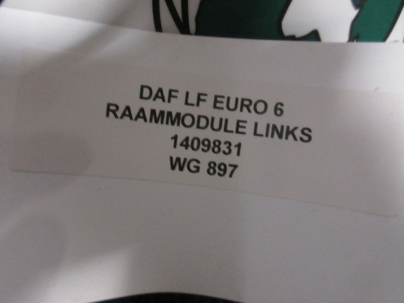 DAF LF 1409831 RAAMMODULATOR LINKS EURO 6 2021 - Sistema elétrico de Caminhão: foto 2 DAF LF 1409831 RAAMMODULATOR LINKS EURO 6 2021 - Sistema elétrico de Caminhão: foto 2