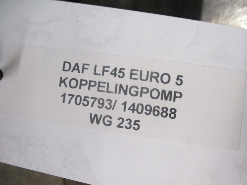 DAF LF45 1705793/ 1409688 KOPPELINGSPOMP EURO 5 - Embreagem e peças de Caminhão: foto 2 DAF LF45 1705793/ 1409688 KOPPELINGSPOMP EURO 5 - Embreagem e peças de Caminhão: foto 2