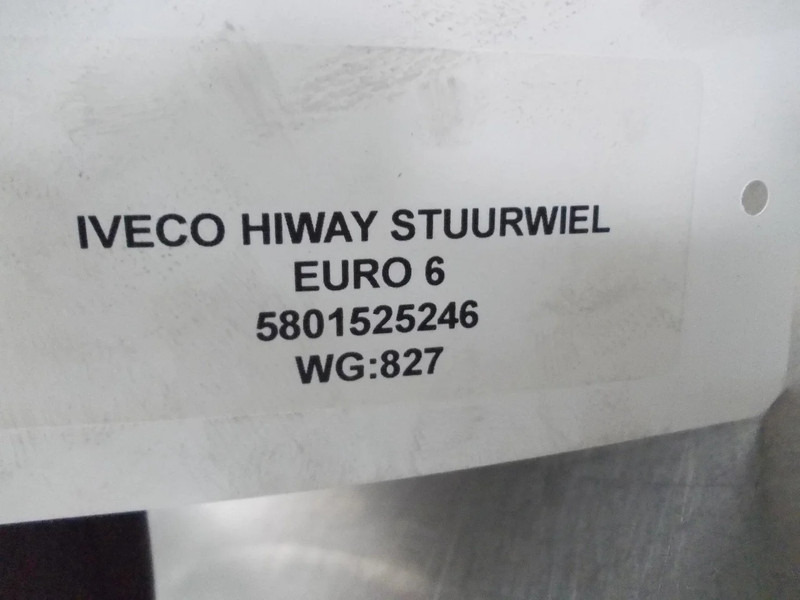 Iveco HIWAY 5801525246 STUURWIEL EURO 6 - Volante de direção de Caminhão: foto 3 Iveco HIWAY 5801525246 STUURWIEL EURO 6 - Volante de direção de Caminhão: foto 3