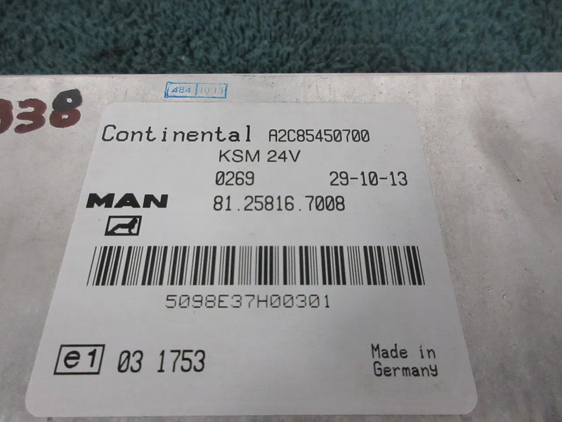 MAN 81.25816-7008 KSM MODULEN MAN 18.440 EURO 6 - Sistema elétrico de Caminhão: foto 5 MAN 81.25816-7008 KSM MODULEN MAN 18.440 EURO 6 - Sistema elétrico de Caminhão: foto 5