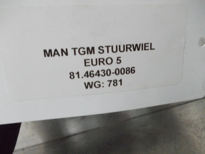 MAN TGM 81.46430-0086 STUURWIEL EURO 5 - Volante de direção de Caminhão: foto 3 MAN TGM 81.46430-0086 STUURWIEL EURO 5 - Volante de direção de Caminhão: foto 3