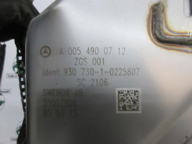 Mercedes-Benz A 005 490 07 12 // A 003 490 45 12 // KATALYSATOR MP4 MERCEDES EURO 5 - Conversor catalítico de Caminhão: foto 5 Mercedes-Benz A 005 490 07 12 // A 003 490 45 12 // KATALYSATOR MP4 MERCEDES EURO 5 - Conversor catalítico de Caminhão: foto 5