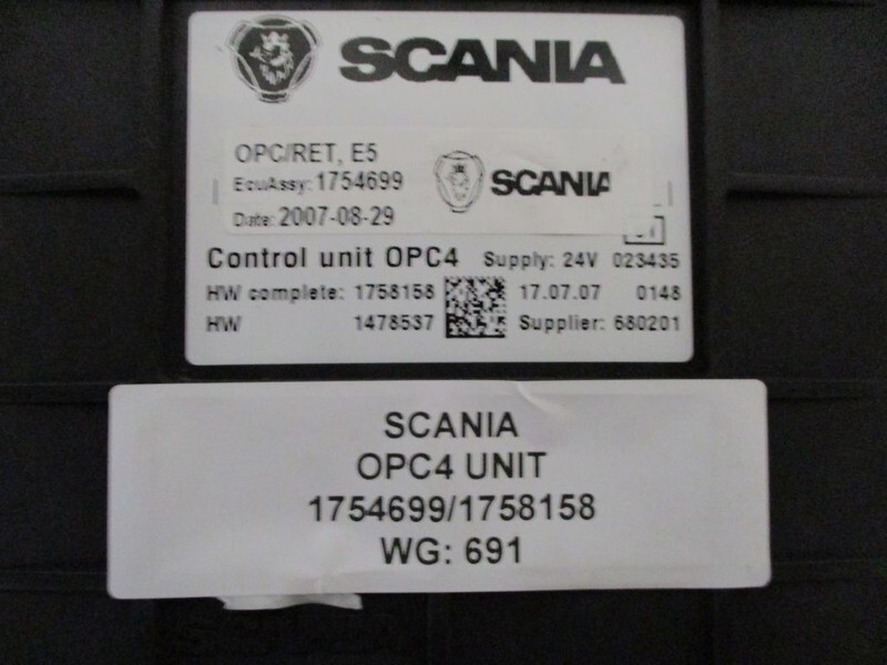 Scania 1754699/1758158 OPC 4 UNIT - Sistema elétrico: foto 2 Scania 1754699/1758158 OPC 4 UNIT - Sistema elétrico: foto 2