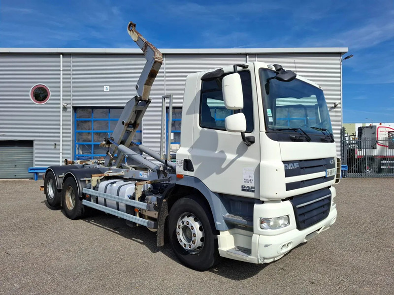 DAF CF85-410 / 6X2 / DEB / DALBY HOOK 15TON / AIRCO / ONLY:744381 KM / MANUAL / EURO-5 / 2012 - Caminhão polibenne: foto 3 DAF CF85-410 / 6X2 / DEB / DALBY HOOK 15TON / AIRCO / ONLY:744381 KM / MANUAL / EURO-5 / 2012 - Caminhão polibenne: foto 3