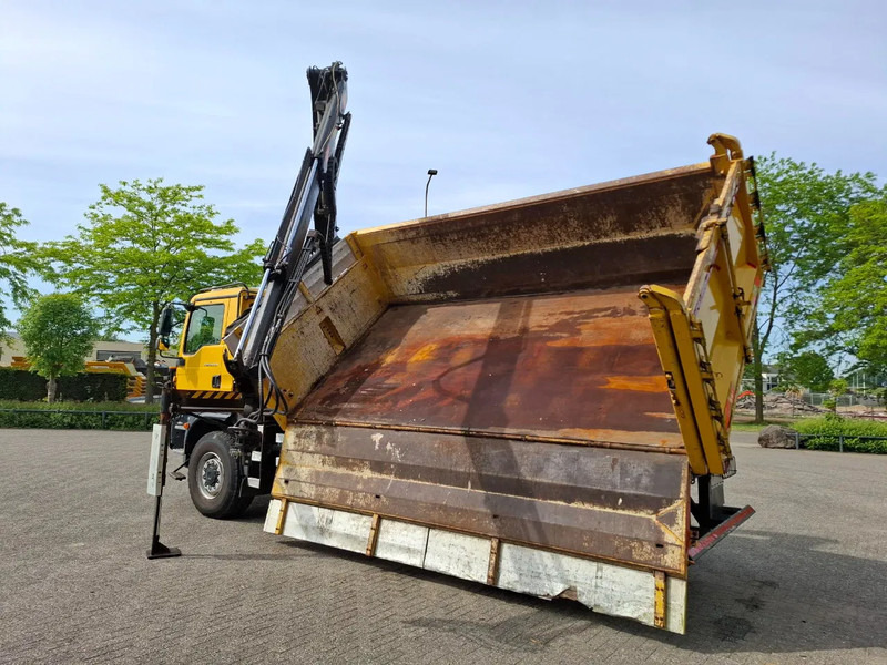 MAN TGM 18.250 / 4X4 / NL TRUCK / TUV:30-04-2026 / 118783 KM / HMF 1110 K2 / ROTATOR / GOOD TYRES / FULL-STEEL / DRUM BRAKES / MANUA - Caminhão basculante, Caminhão grua: foto 5 MAN TGM 18.250 / 4X4 / NL TRUCK / TUV:30-04-2026 / 118783 KM / HMF 1110 K2 / ROTATOR / GOOD TYRES / FULL-STEEL / DRUM BRAKES / MANUA - Caminhão basculante, Caminhão grua: foto 5