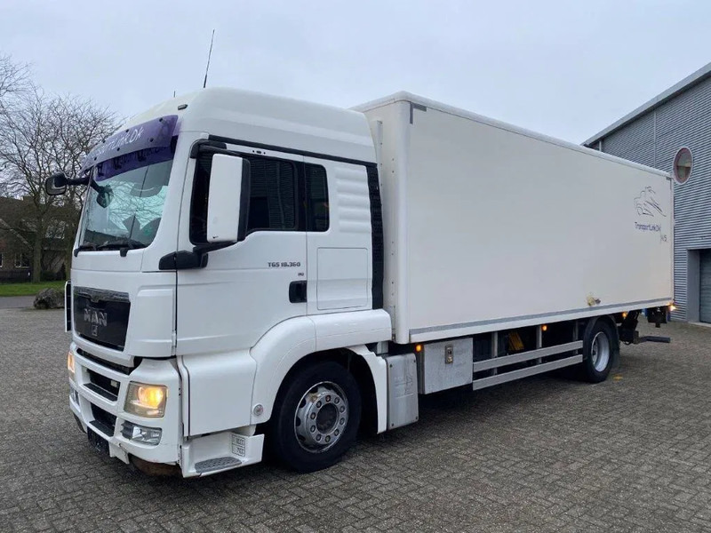 MAN TGS18.360 / HEATED BOX / FULL-AIR / PLATFORM / ONLY:392217 KM / MANUAL / EURO-4 / 2008 - Caminhão furgão: foto 1 MAN TGS18.360 / HEATED BOX / FULL-AIR / PLATFORM / ONLY:392217 KM / MANUAL / EURO-4 / 2008 - Caminhão furgão: foto 1