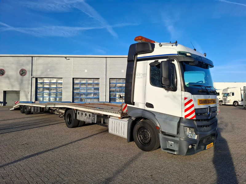 Mercedes-Benz Actros 1842 / NL TRUCK / CAR CARRIER COMBINATION / TUV: 11-12-2025 / 1XWINCH / FRANZ MERSCH / GALVANIZED / SMART TACHO / AUTOMAT - Caminhão transporte de veículos: foto 2 Mercedes-Benz Actros 1842 / NL TRUCK / CAR CARRIER COMBINATION / TUV: 11-12-2025 / 1XWINCH / FRANZ MERSCH / GALVANIZED / SMART TACHO / AUTOMAT - Caminhão transporte de veículos: foto 2