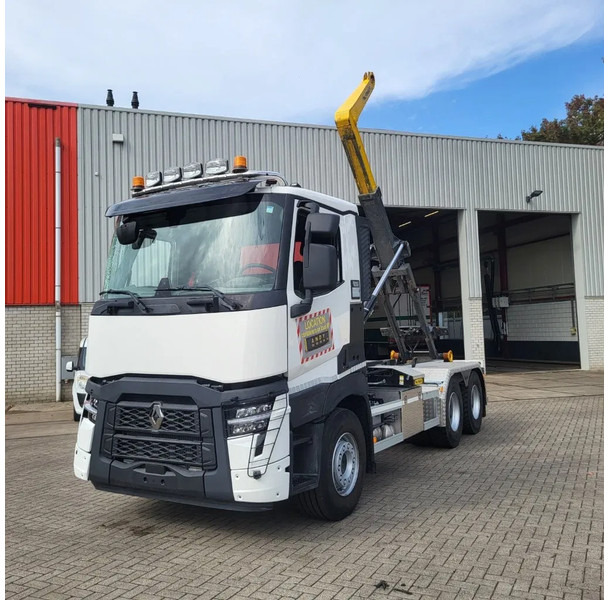 Renault C440 / ENGINE RUNNING / !! ONLY:8701 KM !! / 6X4 / BIG AXLE / PALFINGER 20TON HOOK / GEN2 V2 TACHO / AUTOMATIC / EURO-6 / 2025 - Caminhão polibenne: foto 1 Renault C440 / ENGINE RUNNING / !! ONLY:8701 KM !! / 6X4 / BIG AXLE / PALFINGER 20TON HOOK / GEN2 V2 TACHO / AUTOMATIC / EURO-6 / 2025 - Caminhão polibenne: foto 1