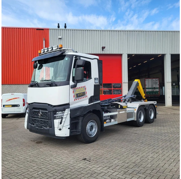 Renault C440 / ENGINE RUNNING / !! ONLY:8701 KM !! / 6X4 / BIG AXLE / PALFINGER 20TON HOOK / GEN2 V2 TACHO / AUTOMATIC / EURO-6 / 2025 - Caminhão polibenne: foto 2 Renault C440 / ENGINE RUNNING / !! ONLY:8701 KM !! / 6X4 / BIG AXLE / PALFINGER 20TON HOOK / GEN2 V2 TACHO / AUTOMATIC / EURO-6 / 2025 - Caminhão polibenne: foto 2